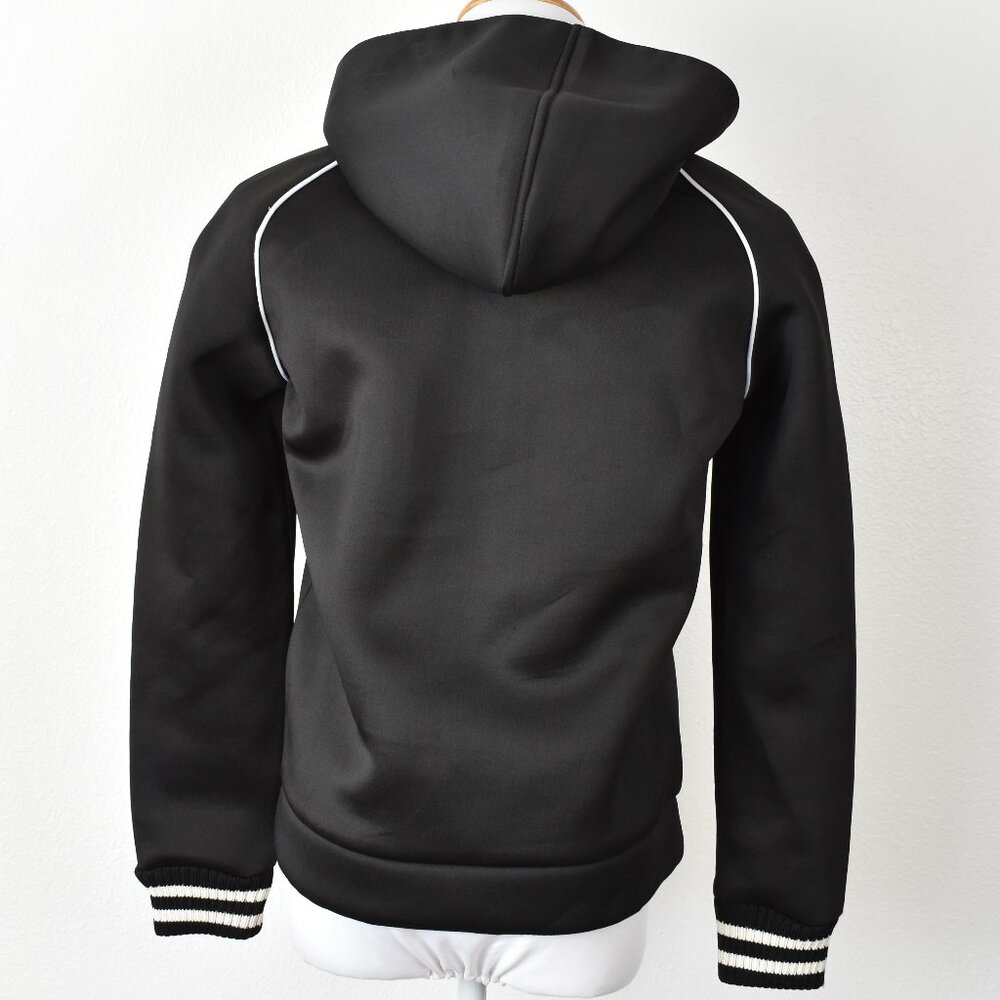 Maje Tropical Stripe Hoodie Sweatshirt - 3, Large - Picture 6 of 8